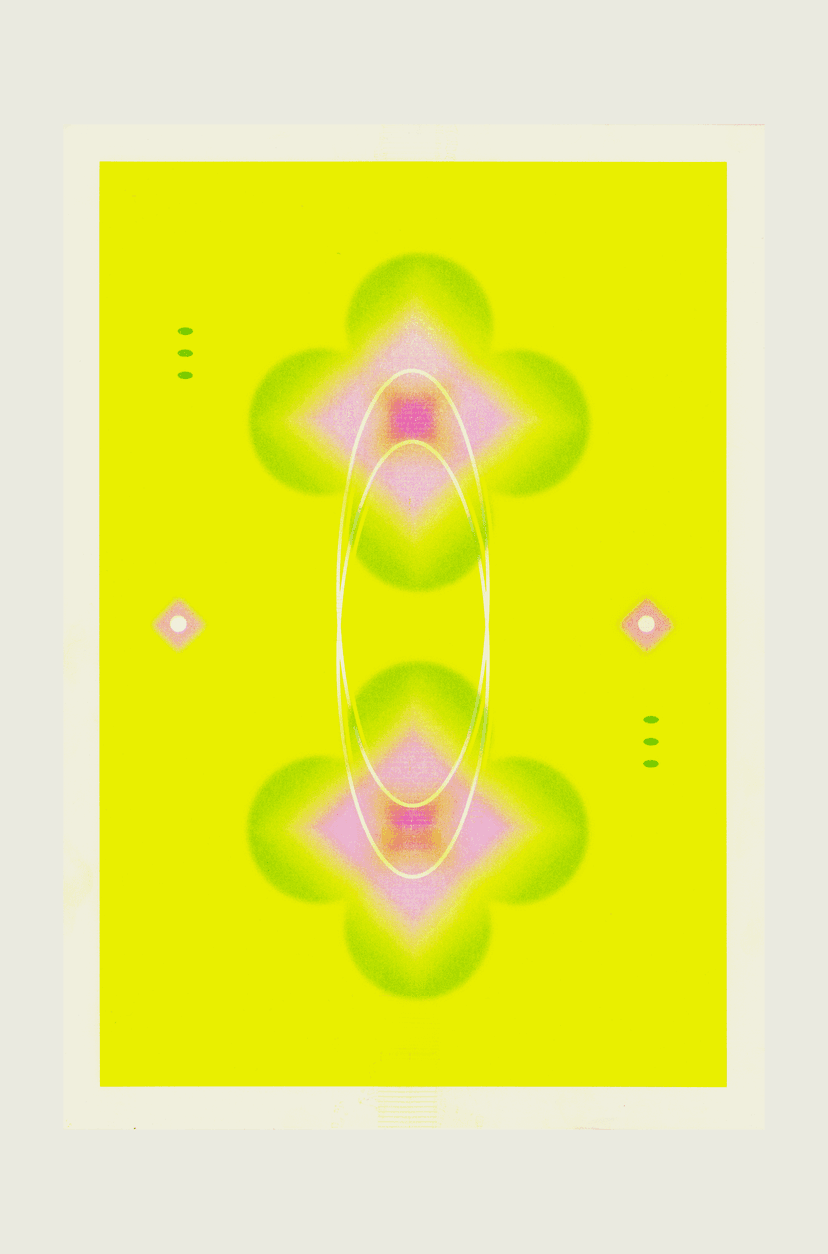 double blossom print