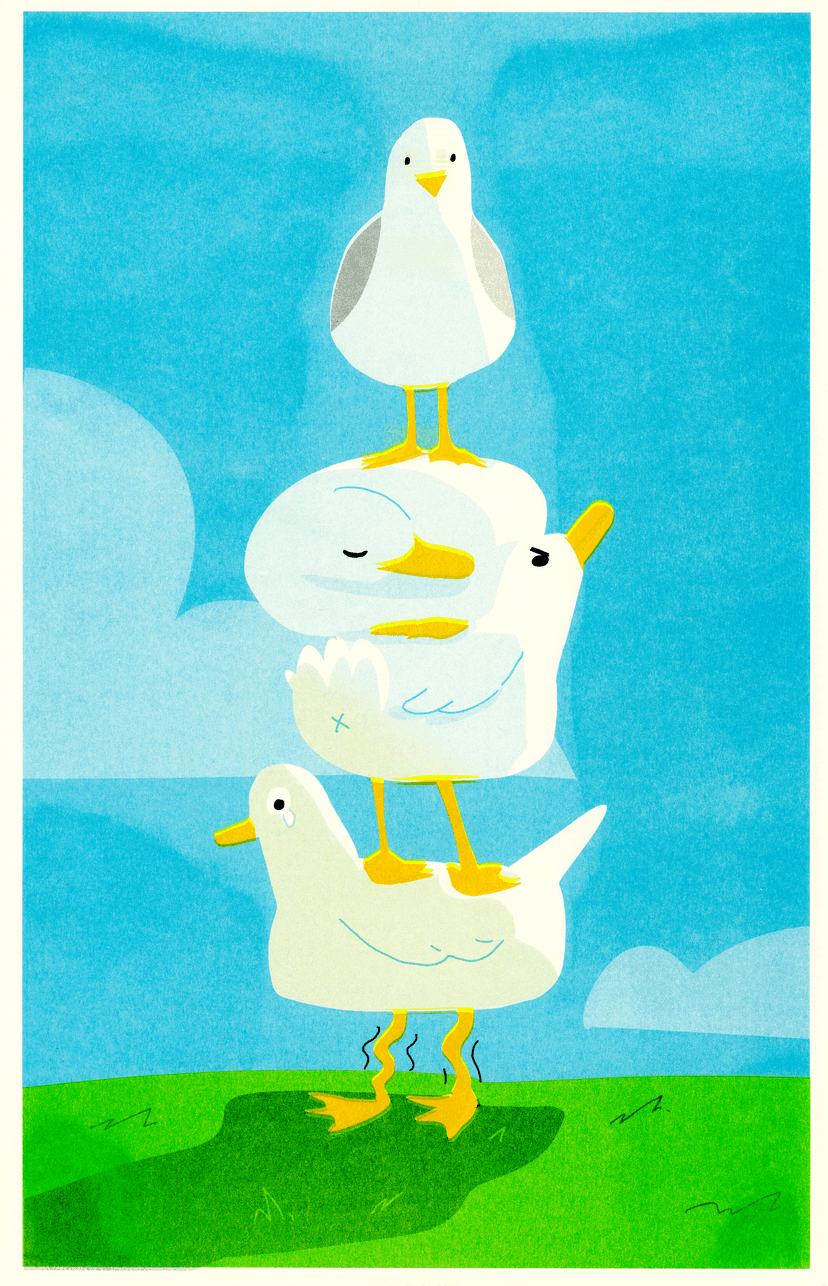 duck stack print