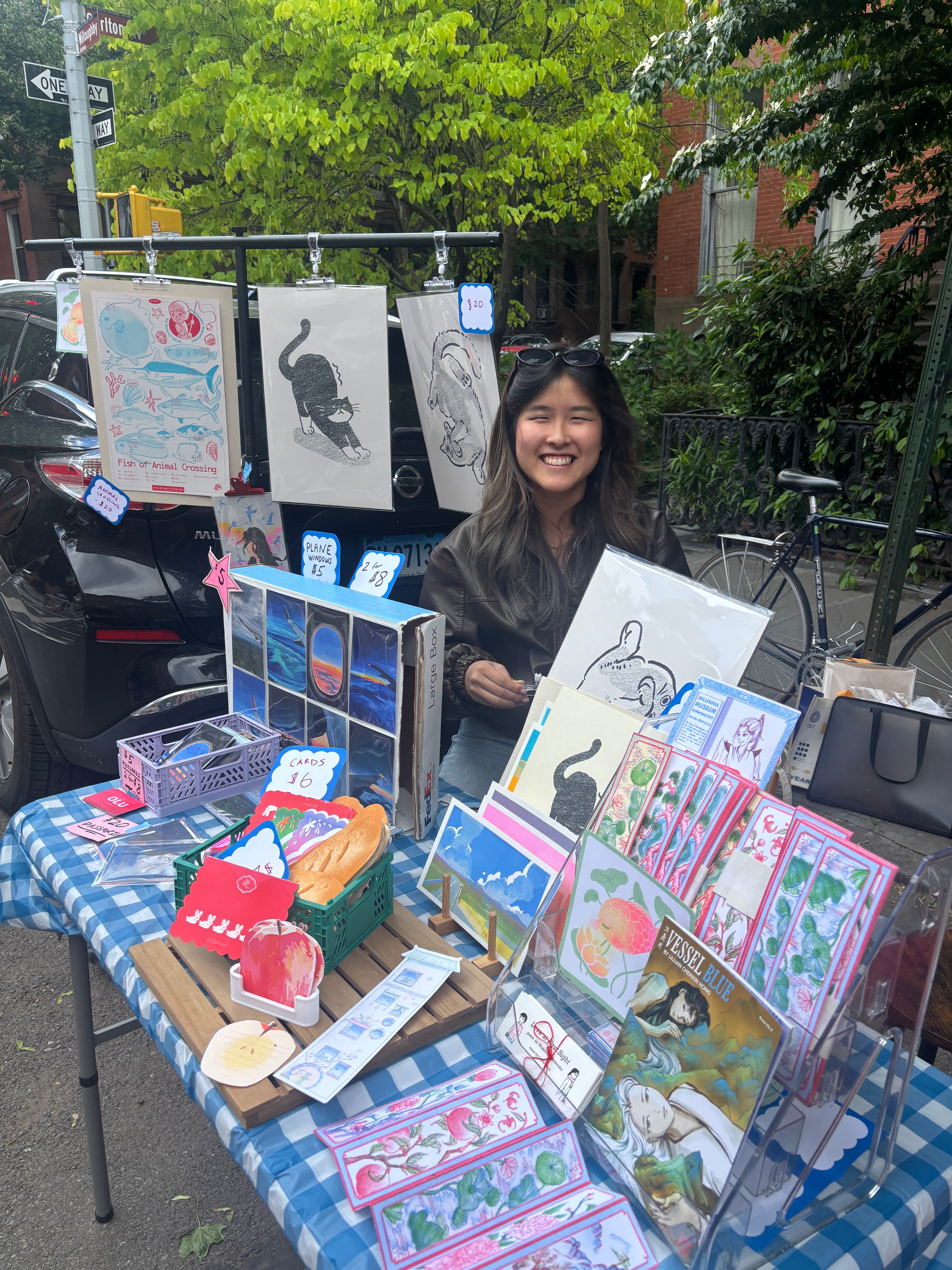 outdoor market booth